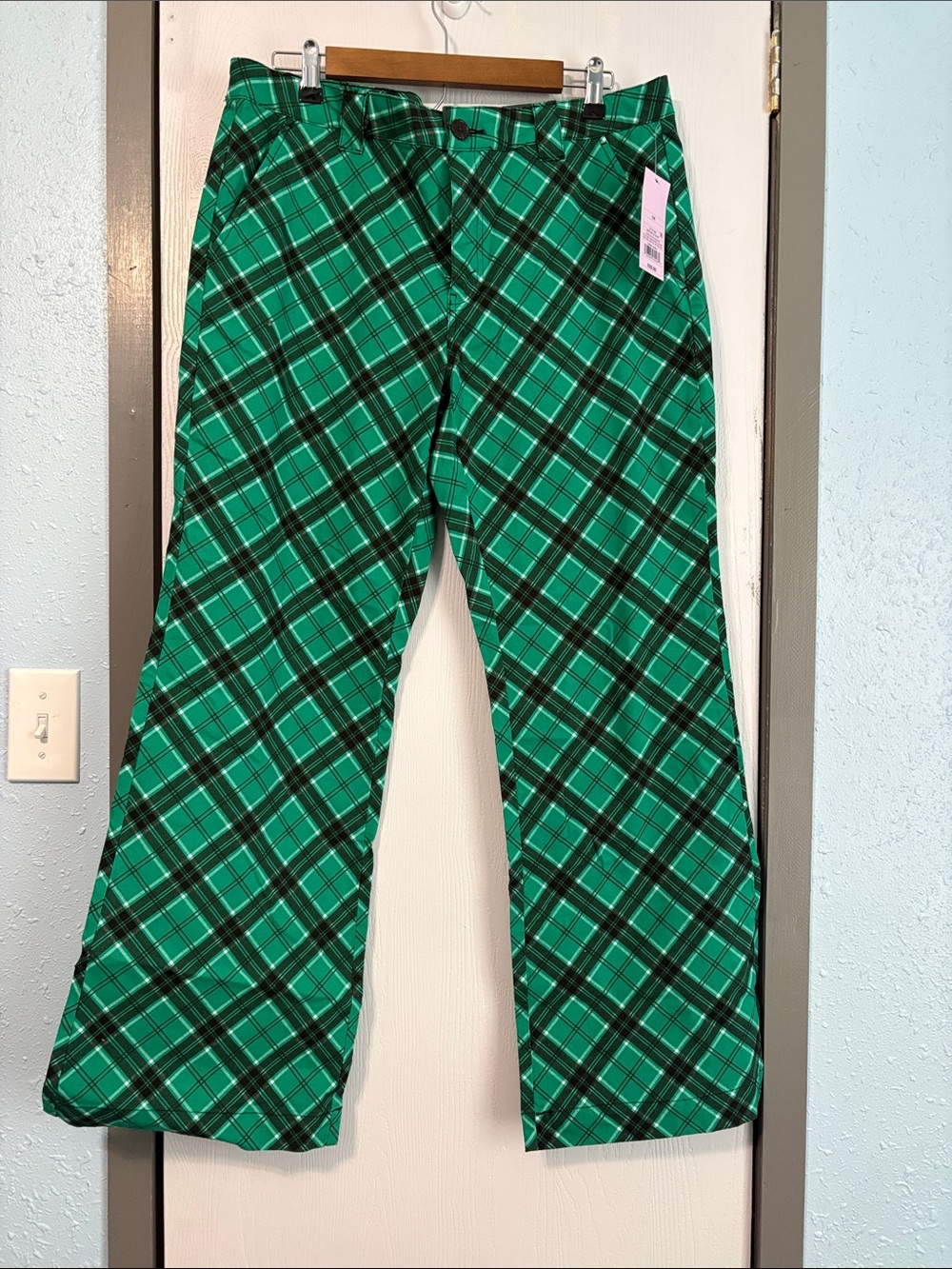 wild fable Green and Black Plaid Pants